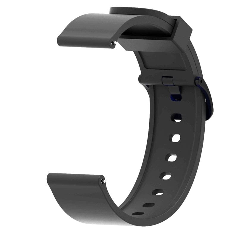 Wrist Strap Silicone Sport Strap - The Ultimate Comfort and Style Upgrade for your Xiaomi Huami Smart Watch. Smart Watch PikNik black 