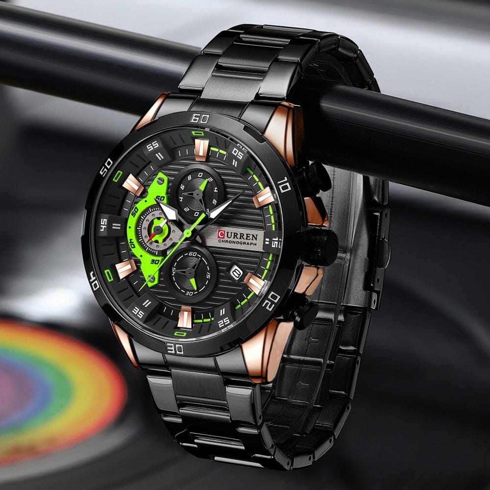 CURREN Stainless Steel Watches - Stay Stylish, On-Time and Fashionable! Mechanical Watches PikNik 