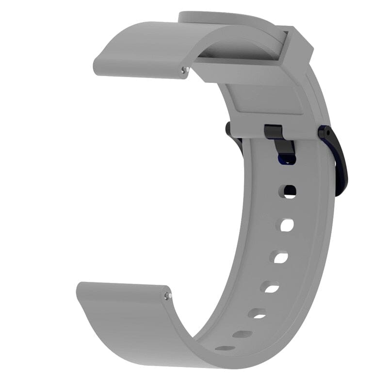 Wrist Strap Silicone Sport Strap - The Ultimate Comfort and Style Upgrade for your Xiaomi Huami Smart Watch. Smart Watch PikNik Gray 