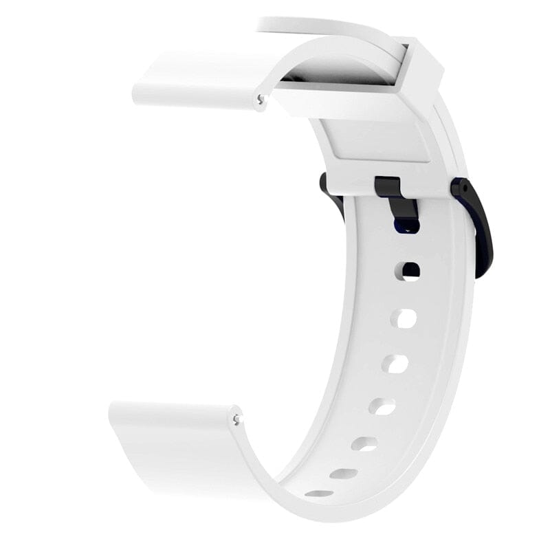 Wrist Strap Silicone Sport Strap - The Ultimate Comfort and Style Upgrade for your Xiaomi Huami Smart Watch. Smart Watch PikNik White 