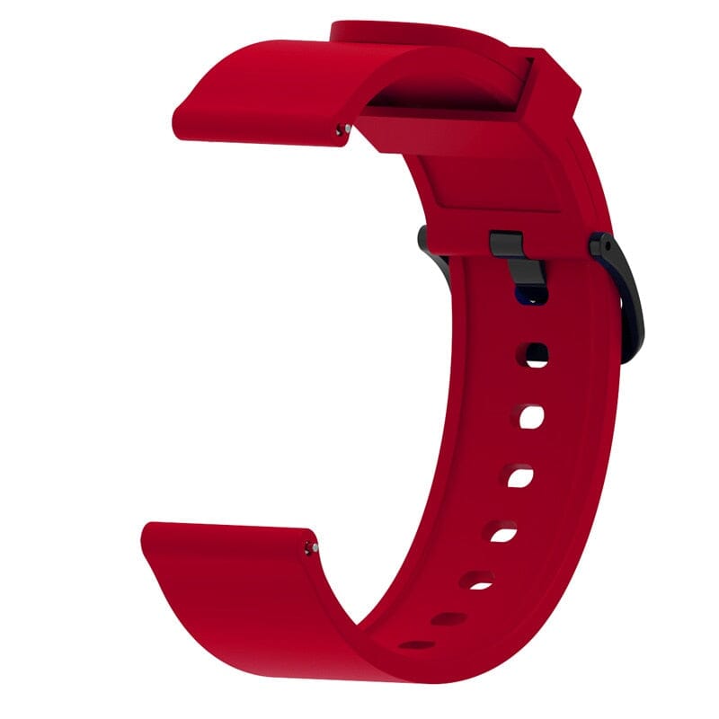 Wrist Strap Silicone Sport Strap - The Ultimate Comfort and Style Upgrade for your Xiaomi Huami Smart Watch. Smart Watch PikNik Carrot red 