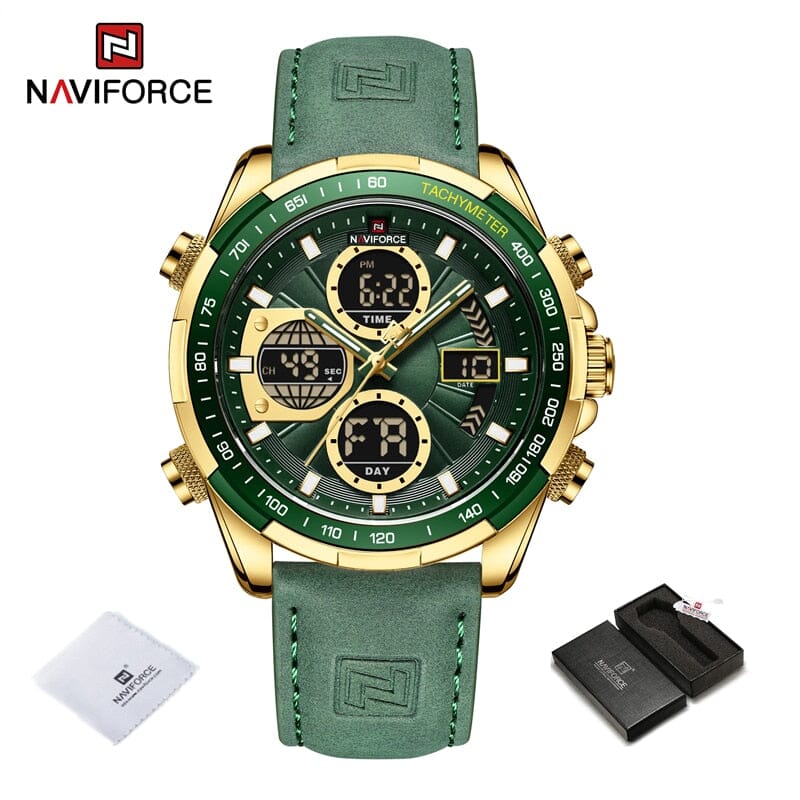 NAVIFORCE Sport Watch - The Ultimate Wrist Companion for the Modern Man - Style, Durability and Functionality Combined Mechanical Watches PikNik 