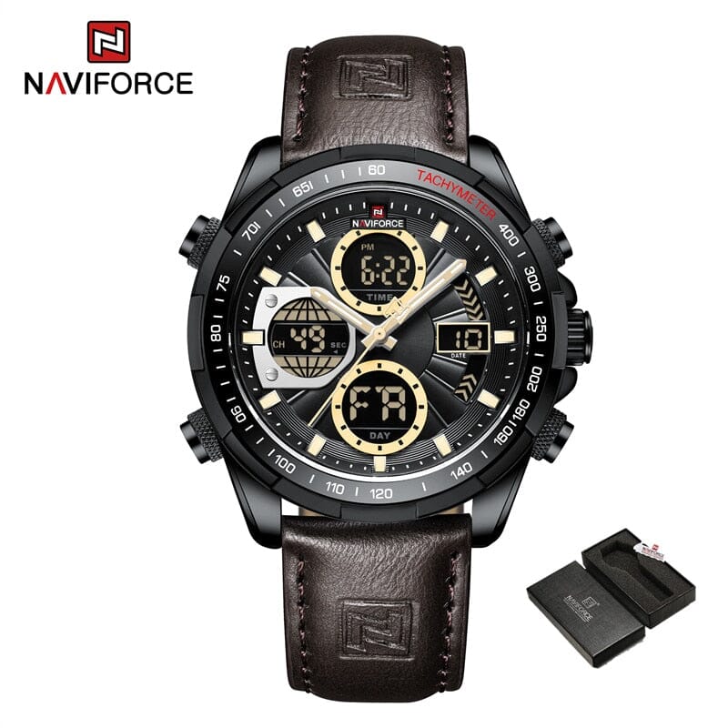 NAVIFORCE Sport Watch - The Ultimate Wrist Companion for the Modern Man - Style, Durability and Functionality Combined Mechanical Watches PikNik 