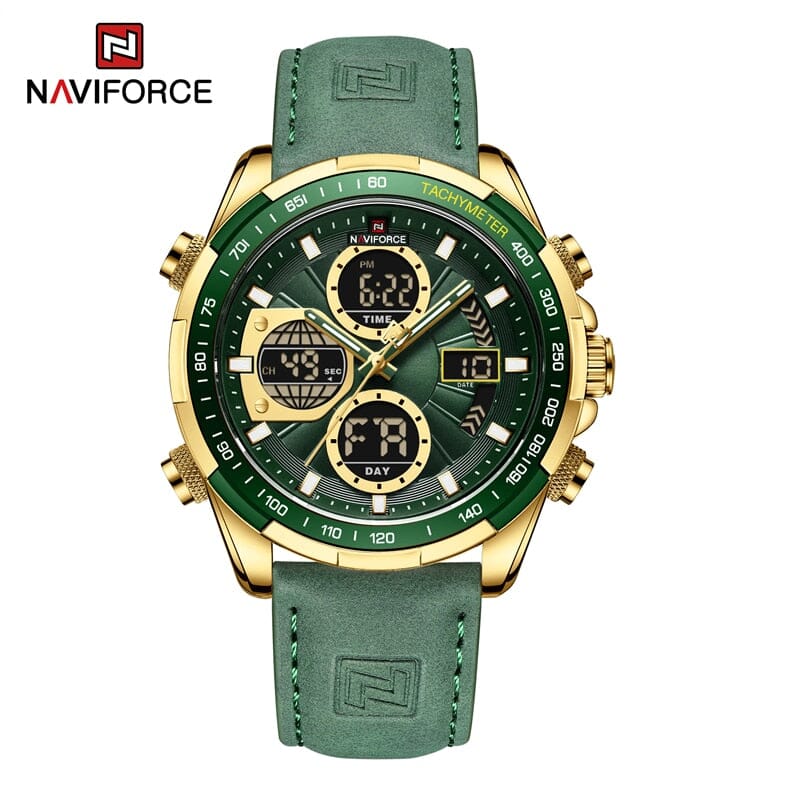 NAVIFORCE Sport Watch - The Ultimate Wrist Companion for the Modern Man - Style, Durability and Functionality Combined Mechanical Watches PikNik GGNGN 